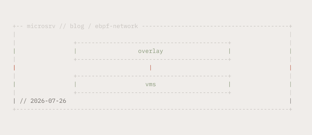 eBPF Networking in microsrv: Preserving IPs, Sockets, and Gateways During VM Migration