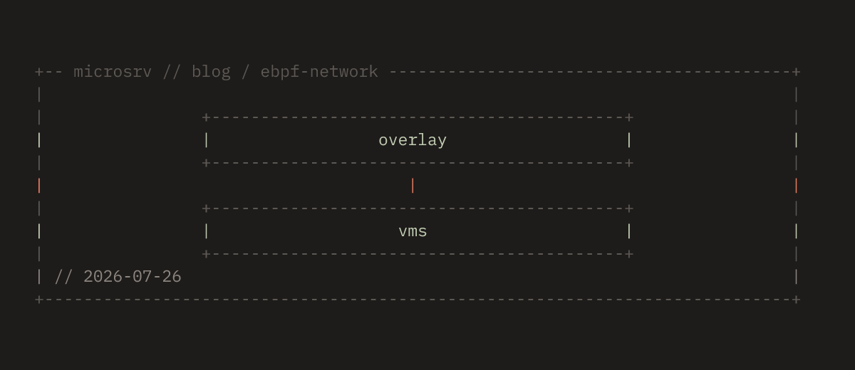 eBPF Networking in microsrv: Preserving IPs, Sockets, and Gateways During VM Migration